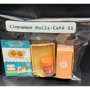 MGA Mini-Verse *Make It Mini Cafe Series 1* Cinnamon Rolls  READ